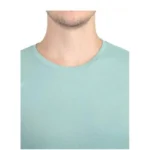 Generic Men's Casual Short Sleeves Cotton Round Neck T-shirt (Green) - Image 3