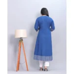 indigo kurti for women