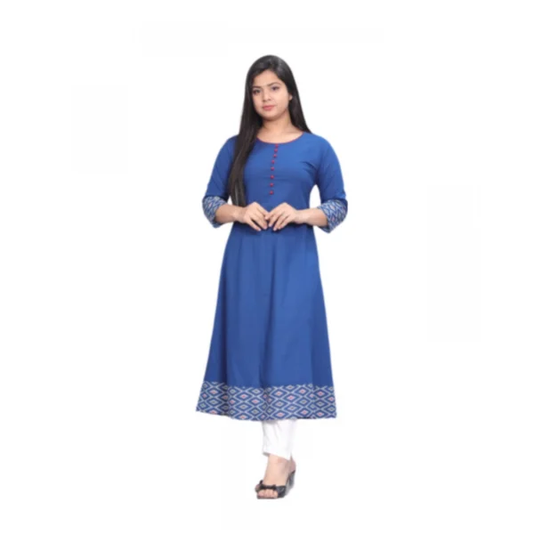 indigo kurti for women