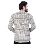 Generic Men's Cotton Blended Printed Full Sleeve Shortkurta (Multicolor) - Image 6