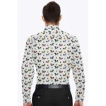 Generic Men's Cotton Blended Printed Full Sleeve Shirt (Multicolor) - Image 6