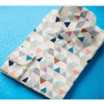 Generic Men's Cotton Blended Printed Full Sleeve Shirt (Multicolor) - Image 3