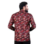 Mens Printed Short Kurta - Angle 6