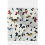 Generic Men's Cotton Blended Printed Full Sleeve Shirt (Multicolor) - Image 2