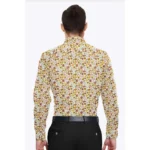 Generic Men's Cotton Blended Printed Full Sleeve Shirt (Multicolor) - Image 6