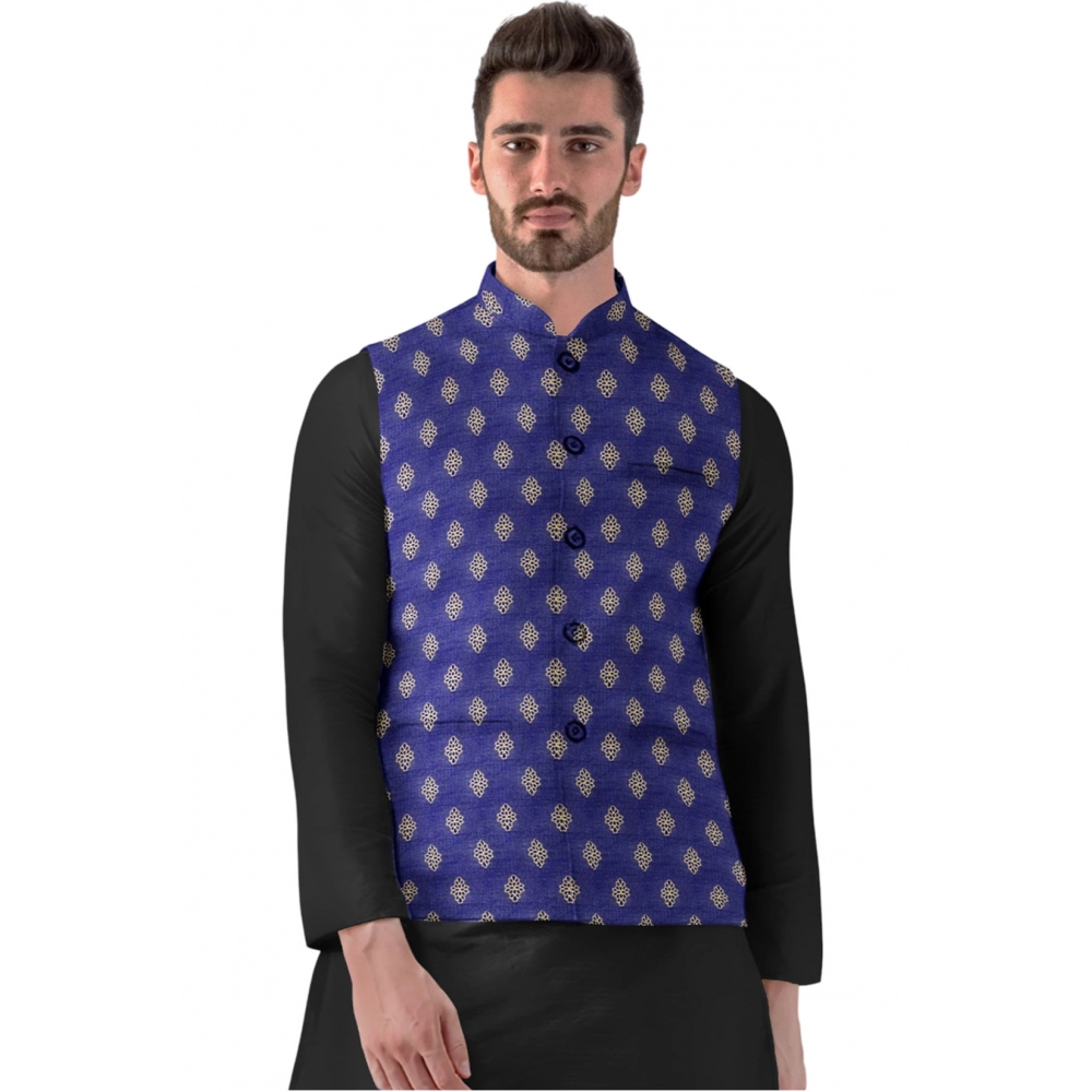 mens jacquard waistcoat
