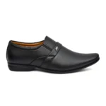 Generic Men's Faux Leather Formal Shoes (Black) - Image 3