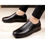 Generic Men's Faux Leather Formal Shoes (Black) - Image 4
