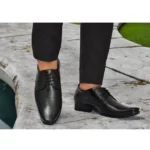 Generic Men's Faux Leather Formal Shoes (Black) - Image 2