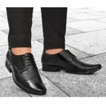 Generic Men's Faux Leather Formal Shoes (Black) - Image 3