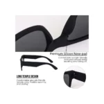 Generic Pack Of 2 Classic Unisex UV400 Protection Sunglasses (MultiColor) - Image 3