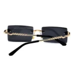 Generic Classic Unisex UV400 Protection Sunglasses (Black) - Image 4