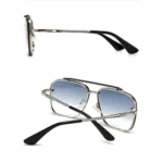 Generic Classic Unisex UV400 Protection Sunglasses (Blue) - Image 4