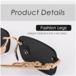 Generic Classic Unisex UV400 Protection Sunglasses (MultiColor) - Image 4