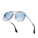 Generic Classic Unisex UV400 Protection Sunglasses (Blue) - Image 3