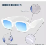 Generic Pack Of 2 Classic Unisex UV400 Protection Sunglasses (MultiColor) - Image 3