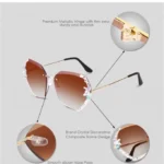 Generic Classic Unisex UV400 Protection Sunglasses (MultiColor) - Image 2