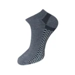 Generic 3_Pair Set Unisex Casual Cotton Solid Ankle Length Socks (Multicolor) - Image 4