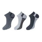 Multicolor Unisex Cotton Solid Ankle Length Socks Set