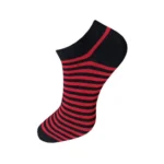 Generic 3_Pair Set Unisex Casual Cotton Striped Ankle Length Socks (Multicolor) - Image 4