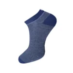 Generic 3_Pair Set Unisex Casual Cotton Solid Ankle Length Socks (Multicolor) - Image 2