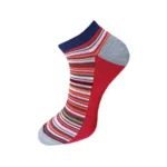 Generic 3_Pair Set Unisex Casual Cotton Striped Ankle Length Socks (Multicolor) - Image 3