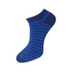 Generic 3_Pair Set Unisex Casual Cotton Striped Ankle Length Socks (Multicolor) - Image 2