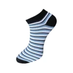 Generic 3_Pair Set Unisex Casual Cotton Striped Ankle Length Socks (Multicolor) - Image 3