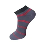 Generic 3_Pair Set Unisex Casual Cotton Striped Ankle Length Socks (Multicolor) - Image 3