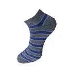 Generic 3_Pair Set Unisex Casual Cotton Striped Ankle Length Socks (Multicolor) - Image 3