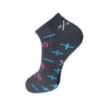 Generic 3_Pair Set Unisex Casual Cotton Printed Ankle Length Socks (Multicolor) - Image 4