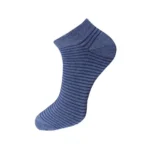 Generic 3_Pair Set Unisex Casual Cotton Striped Ankle Length Socks (Multicolor) - Image 4