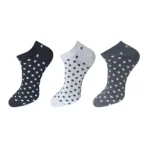 Multicolor Unisex Cotton Printed Ankle Length Socks Set