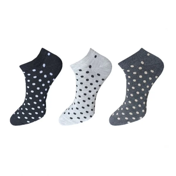 Multicolor Unisex Cotton Printed Ankle Length Socks Set