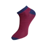 Generic 3_Pair Set Unisex Casual Cotton Solid Ankle Length Socks (Multicolor) - Image 3