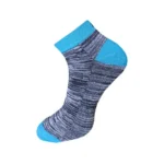 Generic 3_Pair Set Unisex Casual Cotton Ribbed Ankle Length Socks (Multicolor) - Image 2