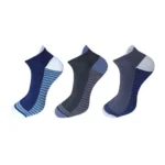 Multicolor Printed Unisex Cotton Ankle Length Socks 3 Pair Set
