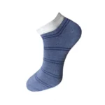 Generic 3_Pair Set Unisex Casual Cotton Striped Ankle Length Socks (Multicolor) - Image 4