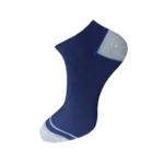 Generic 3_Pair Set Unisex Casual Cotton Solid Ankle Length Socks (Multicolor) - Image 2