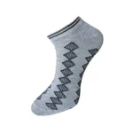 Generic 3_Pair Set Unisex Casual Cotton Printed Ankle Length Socks (Multicolor) - Image 3