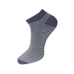 Generic 3_Pair Set Unisex Casual Cotton Striped Ankle Length Socks (Multicolor) - Image 2