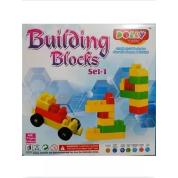 Plastic Educational Building Blocks Set for Children