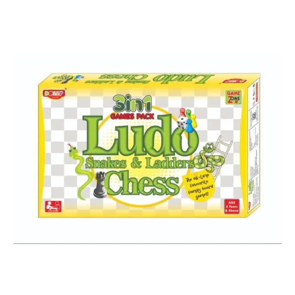 Ludo Snakes Ladders Chess Board Game