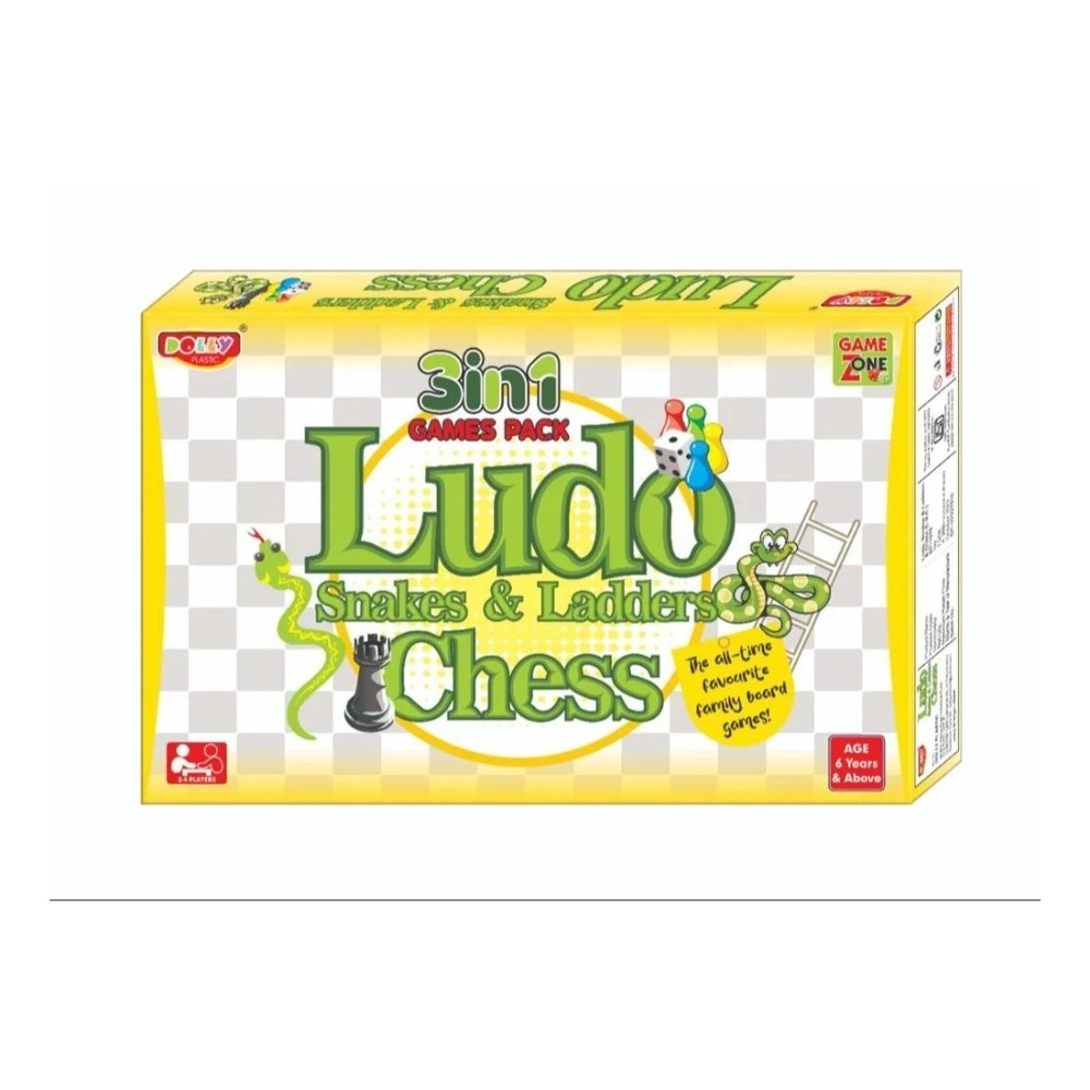 Ludo Snakes Ladders Chess Board Game