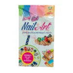 Plastic educational nail art kit for kids
