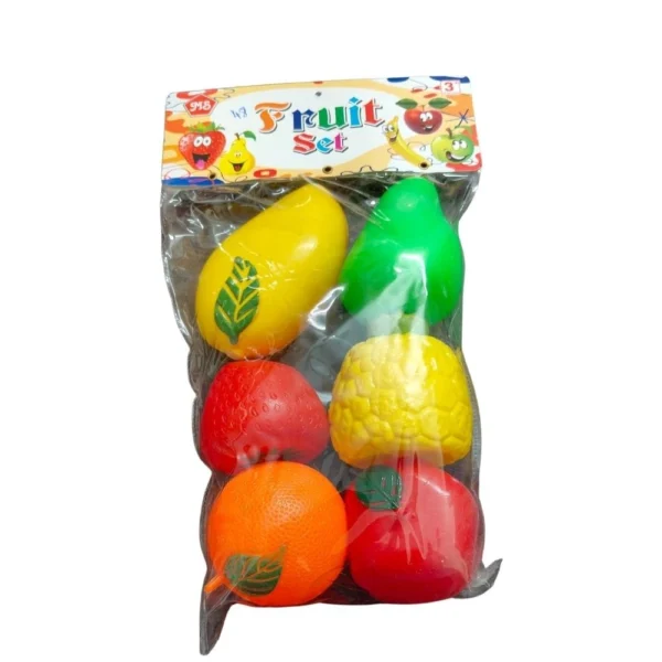 Assorted Mixed Vegetable Rubber Chu Chu Bath Toys