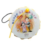 Happy Birthday Theme Plastic Musical Dhol Toy