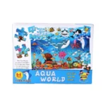 64_Pcs Set Aqua World Puzzle | Cardboard | Educational Toys | 4+ Years - Image 3