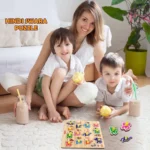 Wooden Puzzle - Hindi Letters | Wood | Educational Toys | 3+ Years - Image 3