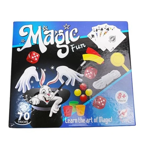 Cardboard Magic Tricks Set with 70 tricks